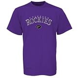 Nike Colorado Rockies Youth Purple Practice T-shirt