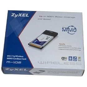 Click here to buy ZyXEL 108Mbps {super G} WiFi 802.11g b PCMCIA CARD - WPA2 WPA 152Bit WEP and Smart Antenna... by ZyXel.