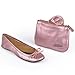 Sidekicks Women's Foldable Ballet Flats with Carrying Case