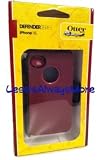  Otter-Box-iPhone-4-4S-Case-Defender-Series--Peony-Pink-PC-Deep-Plum-with-belt-clip-Brand-New-
