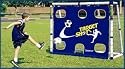 6FT 2 IN 1 TARGET SHOT SOCCER FOOTBALL GOAL