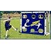 Garden Football Game set with large 6ft goal net, ball, target & rebound nets