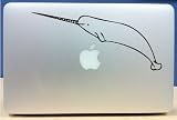 Happy Narwhal - Vinyl Macbook / Laptop Decal Sticker Graphic