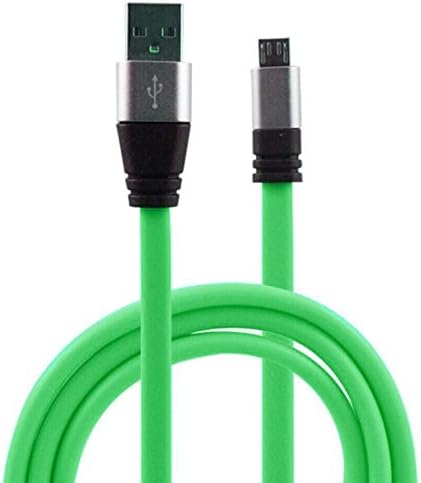 Quantum Durable Apple Certified Lightning to USB Charge and Sync Cable for iPhone 5/6/6s/Plus/iPad Mini/Air/Pro 3ft X1 (Green)