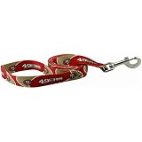 San Francisco 49ers 6' Scarlet Dog Leash