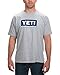 Yeti Coolers Mens Grey Billboard Tee
