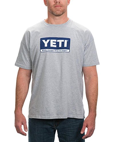 Yeti Coolers Mens Grey Billboard Tee
