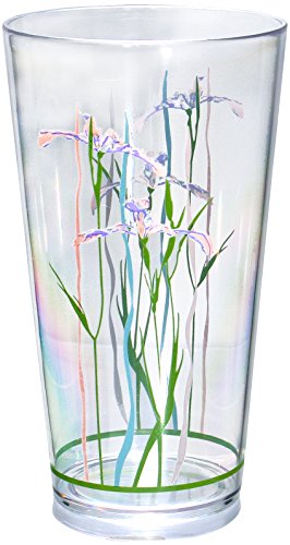 Corelle Coordinates Shadow Iris 19-Ounce Acrylic Glass, Set of 6