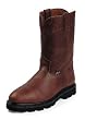 Men's Justin&reg; 10" Premium Leather Steel Toe Pull - on Boots