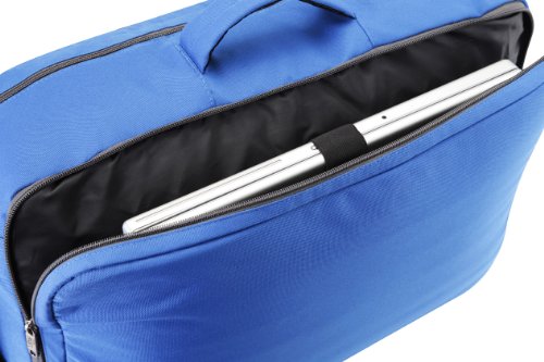 Cabin Max Frankfurt Messenger and Laptop Carry On Bag (Blue) Easyjet Cabin Guaranteed 50x34x20cm