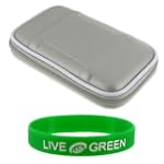 Portable Hard Drive Pouch Case for Western Digital My Passport 500GB USB 2.0 WDMEA5000AN - Hard Shell EVA - Silver