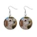 Wirehaired Dachshund Earrings Limited Edition Art Jewelry