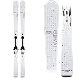 Salomon Origins Pure White Womens Skis with L10 B80 Frank Bindings 2012