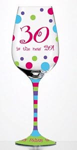 30 is the new 20 Stemware Glass