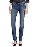 WeSC Women's Eve Bright Straight Leg Tight Fit Denim