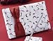 RED RIBBON EMBRIODERED WEDDING PARTY GUEST BOOK