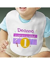 Personalized Birthday Baby Bib Whats Your Number