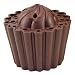 Joster Fleur Daily Cupcake Flower Vase, Chocolate