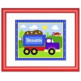 Under Construction Red Personalized Print