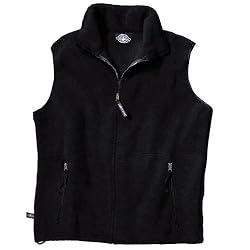 Men's Ridgeline Fleece Vest, Black