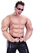 Adult Muscle Chest Shirt Costume