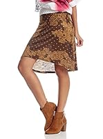 Desigual Falda Chocolate (Marrón)