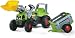 Toys : Rolly Junior CLAAS mit Pedal Farm Tractor & Trailer With Loader
