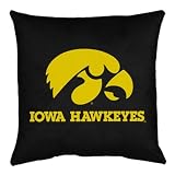 University of Iowa Hawkeyes Throw Bed Pillow