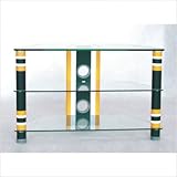 Fan Stands by RTA Home and Office GP-02X Plasma / LCD TV Stand with Green Bay Sports Decals