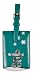 New Green Canadiana Tribal Luggage Tag By Shagwear