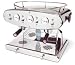 Prof. Espressomaschine X2 in Edelstahl, poliert (Hyper Espresso System)