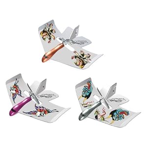 Ed Hardy Mini I R Thunder Fighter Plane Colors May Vary by 