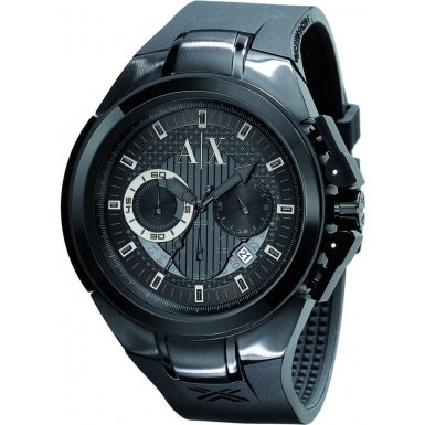 Armani Exchange Chronograph Black Dial Mens watch AX1050 Armani Exchange Chronograph Black Dial Mens watch AX1050