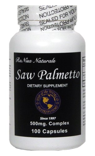 RaNisa Naturals Saw Palmetto, 100 Capsules (Pack of 2) by RaNisa Naturals