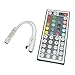 Tzou 44 Keys Mini Ir Remote Controller for 3528 & 5050 RGB LED Strip Lights