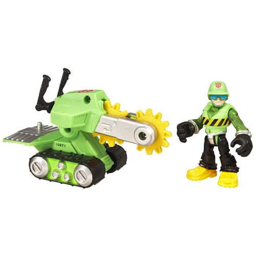 Playskool Heroes Transformers Rescue Bots Walker Cleveland and Rescue Saw