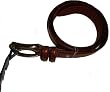 Men's Tommy Hilfiger Belt Brown w/ Logo and Silver Hardware