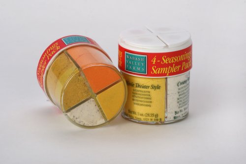 4 Seasonings Popcorn Sampler Pack