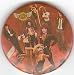 REO Speedwagon ~ REO Speedwagon Button~ Rare Vintage Button!!~ Approx 1.25