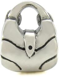 Sterling Silver Ladys Purse Ohm Bead Charm whp001