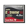SanDisk SDCFX4-4096 4GB Extreme IV CompactFlash Card