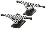 Phantom 2 (Set of 2) Skateboard Trucks - 7.5 Inch - Black / White Checker Hanger / Black Base
