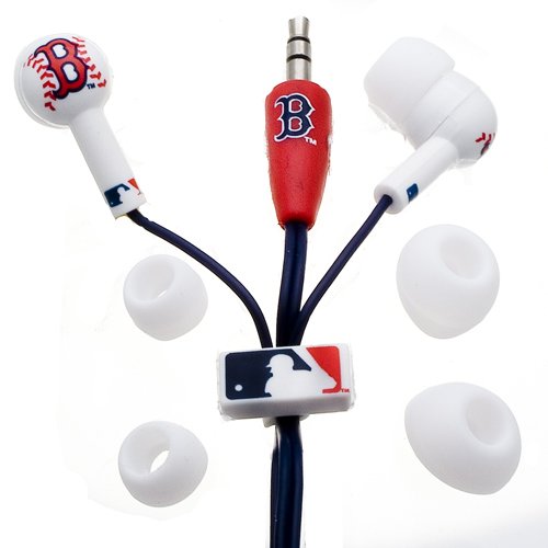 Nes Group Boston Red Sox Mlb Logo Baseball Earbuds