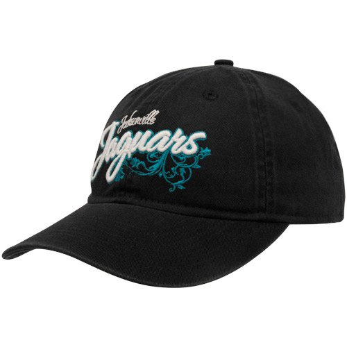 NFL Women's Fan Gear Team Color Slouch Adjustable Hat - EQ58W (Jacksonville Jaguars, One Size Fits All)
