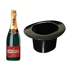 Piper Heidsieck Champagner Brut in Champagner Zylinder schwarz gl�nzend DGN 12% 0,75l Flasche