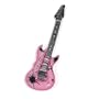 Aufblasbare Gitarre in pink, rosa
