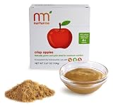 NurturMe All-Natural Baby Food, Crisp Apples, 8-Count Pouches (Pack of 3)