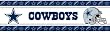 Dallas Cowboys Peel and Stick Wallpaper Border - Style May Vary