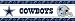 Dallas Cowboys Kids Sports Wall Border