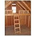 Little Cottage Loft-6-W 11x8 Loft for Wood Playhouse